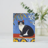 Matisse Zwarte Kat  Briefkaart (Staand voorkant)