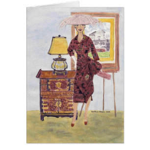 MatisseFashion Oriental Fabric-Waterverf