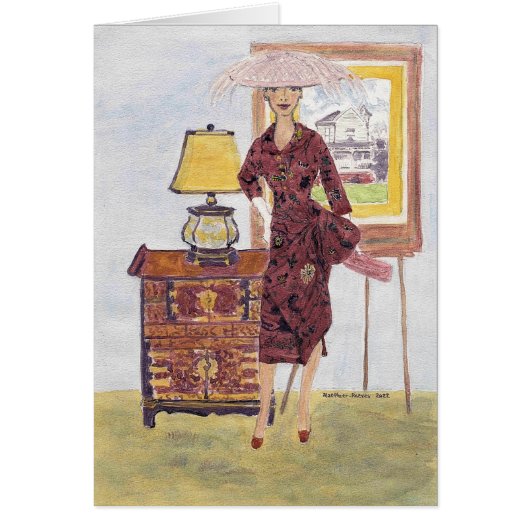 MatisseFashion Oriental Fabric-Waterverf (Voorkant)