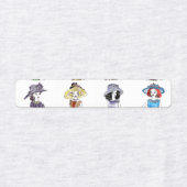 MatisseFashion Waterverven strijken op label (Design 2)