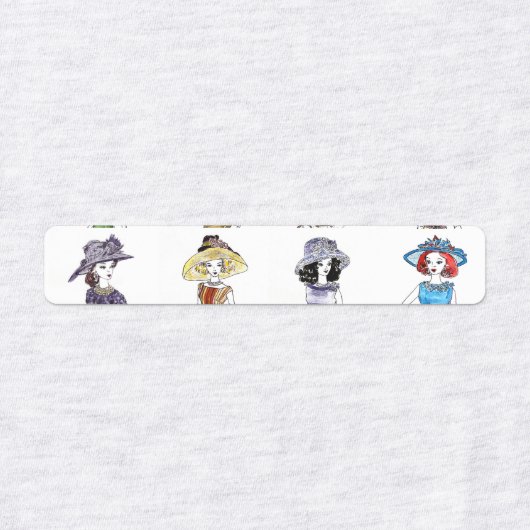 MatisseFashion Waterverven strijken op label (Design 2)