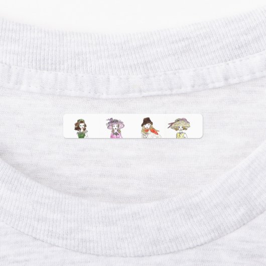 MatisseFashion Waterverven strijken op label (Aangebracht)