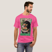 Matisse's goudvis en een kat t-shirt (Voorkant volledig)