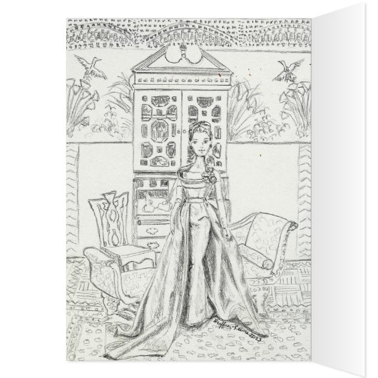 Matisse's Sage Silk Taffeta, Marie's kleurboek (Binnen (Links))