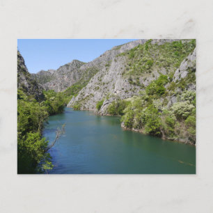 Matka Canyon, Noord-Macedonië Briefkaart