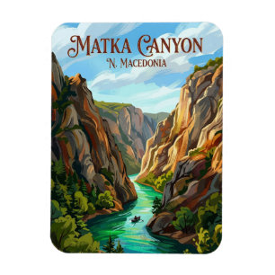 Matka Canyon Noord-Macedonië Magneet