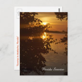 Matlacha Florida Sunrise Briefkaart (Voorkant / Achterkant)