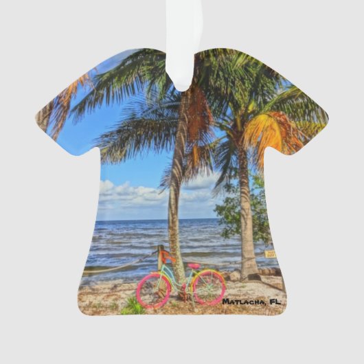 Matlacha Pine Island Tropisch Ornament (voorkant)