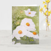 Matlilija Poppies I kaart (Gele Bloem)