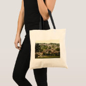 Matlock Bank die hydropathisch toont, Derbyshire,  Tote Bag (Voorkant (product))