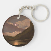 Matlock Tor beroemd gemaakt door Moonlight Sleutelhanger (Achterkant)