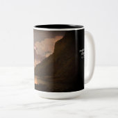 Matlock Tor beroemd gemaakt door Moonlight Tweekleurige Koffiemok (Voorkant rechts)