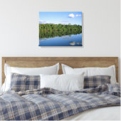 Mato Grosso staat, Amazone, Brazilië. Bebost Canvas Afdruk (Insitu (Slaapkamer))