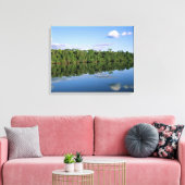Mato Grosso staat, Amazone, Brazilië. Bebost Canvas Afdruk (Insitu (Woonkamer))