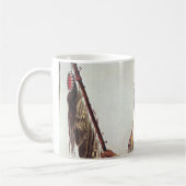 Mato-Tope, een Mandan Chief Portrait van Karl Bodm Koffiemok (Links)