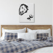 Matoub Lounès Canvas Afdruk (Insitu (Slaapkamer))