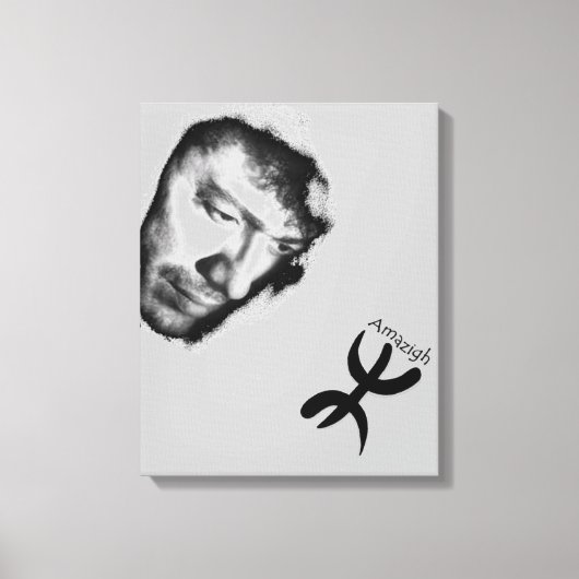 Matoub Lounès Canvas Afdruk (Voorkant)