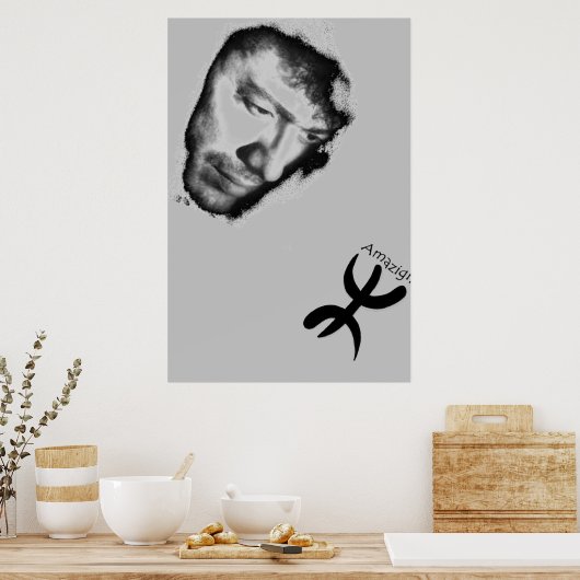 Matoub Lounès Poster (Keuken)