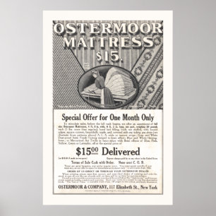 matras Ad vanaf 1906 Poster