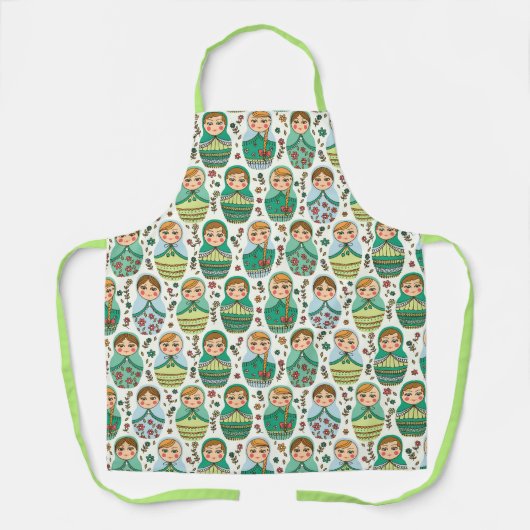 Matreshka Apron Schort (Voorkant)