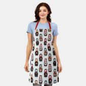 Matreshka Apron Schort (Gedragen)