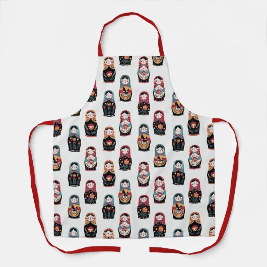 Matreshka Apron Schort (Voorkant)
