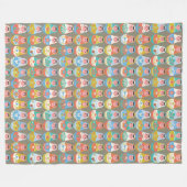 Matreshka Fleece Blanket Deken (Voorkant (Horizontaal))