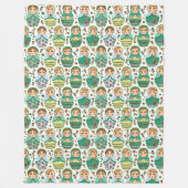 Matreshka Fleece Blanket Deken (Voorkant)