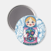 Matreshka Magneet (Voorkant / Achterkant)