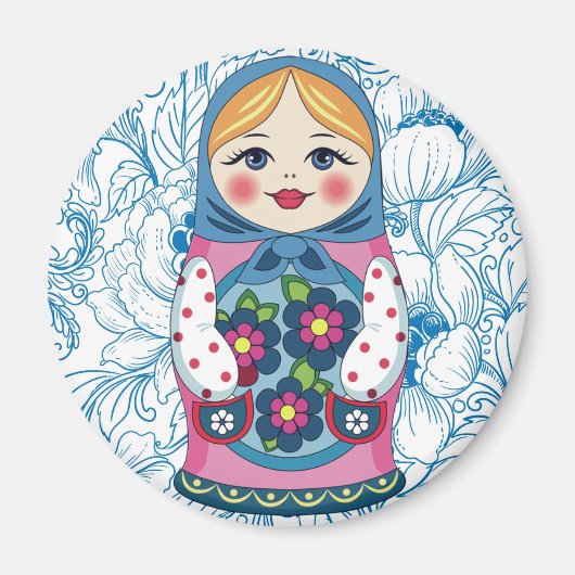 Matreshka Magneet (Voorkant)