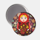 Matreshka Magneet (Voorkant / Achterkant)