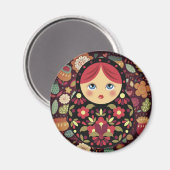 Matreshka Magneet (Voorkant / Achterkant)