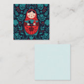 Matreshka Note Kaart Notitiekaartje (Voorkant / Achterkant)
