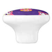 Matreshka-patroon Keramische Knop (Zijkant)