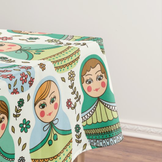 Matreshka Pattern Tablecloth Tafelkleed (Voorbeeld)