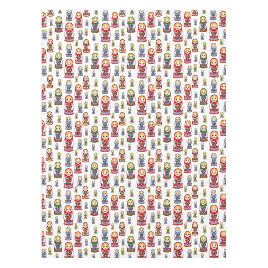Matreshka Pattern Tafelkleed (Voorkant)