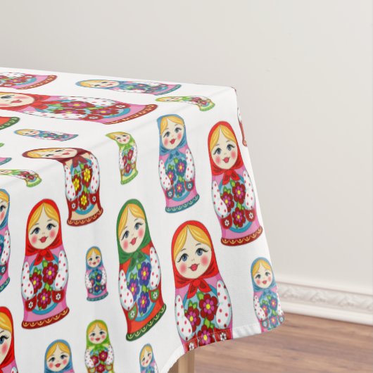 Matreshka Pattern Tafelkleed (Voorbeeld)