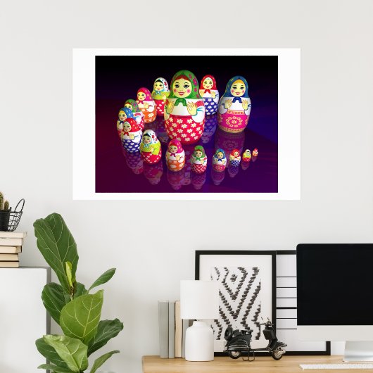 Matreshka Poster (Thuiskantoor)