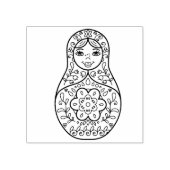 Matreshka Rubberstempel (Afrduk)