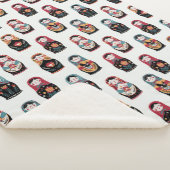Matreshka Sherpa Blanket Deken (3/4)