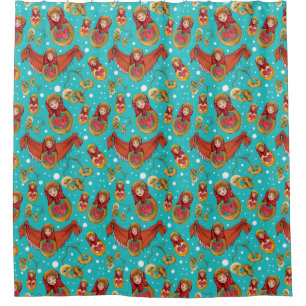 Matreshka Shower Curtain Douchegordijn