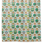 Matreshka Shower Curtain Douchegordijn (Voorkant)