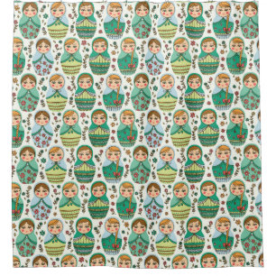 Matreshka Shower Curtain Douchegordijn