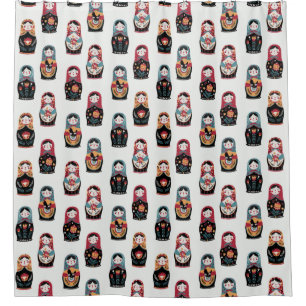 Matreshka Shower Curtain Douchegordijn