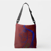 Matriarchal Queen of the Gnomes Crossbody Tas (Voorkant)
