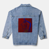 Matriarchal Queen of the Gnomes  Denim Jacket (Achterkant)
