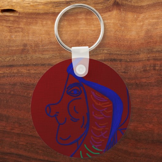 Matriarchal Queen of the Gnomes Keychain (Voorkant)