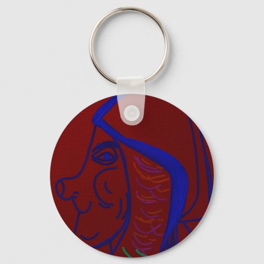 Matriarchal Queen of the Gnomes Keychain (Achterkant)