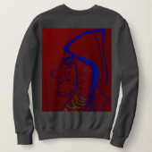 Matriarchal Queen of the Gnomes Sweatshirt (Design achterkant)