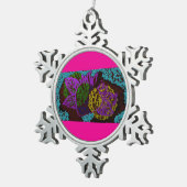 Matrimony Tin Sneeuwvlok Ornament (Rechts)